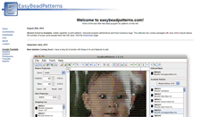 Desktop Screenshot of easybeadpatterns.com