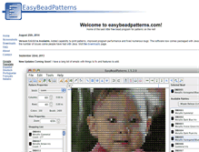 Tablet Screenshot of easybeadpatterns.com
